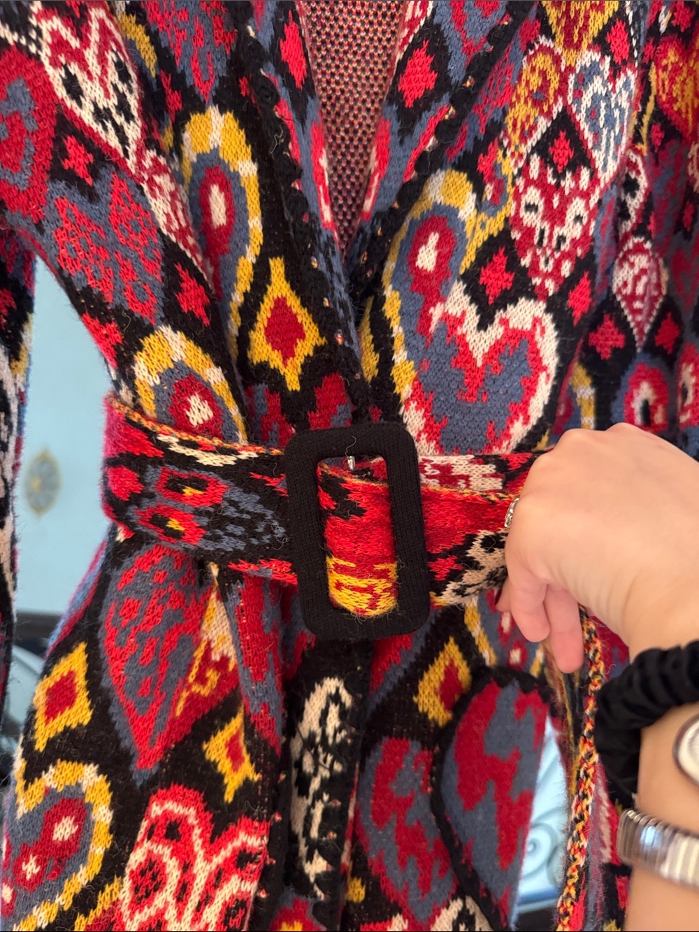 FARM RIO
Hearts Ikat Knit Blazer - Picture 4 of 5